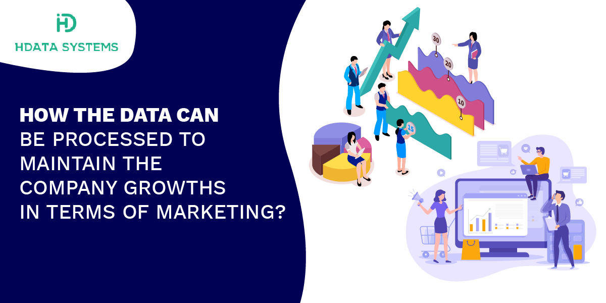 how the data can be processed to maintain the company growths in terms of marketing
